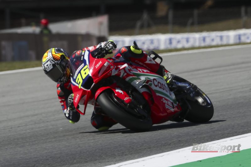 Результаты воскресной разминки MotoGP на Гран-при Каталонии 2026