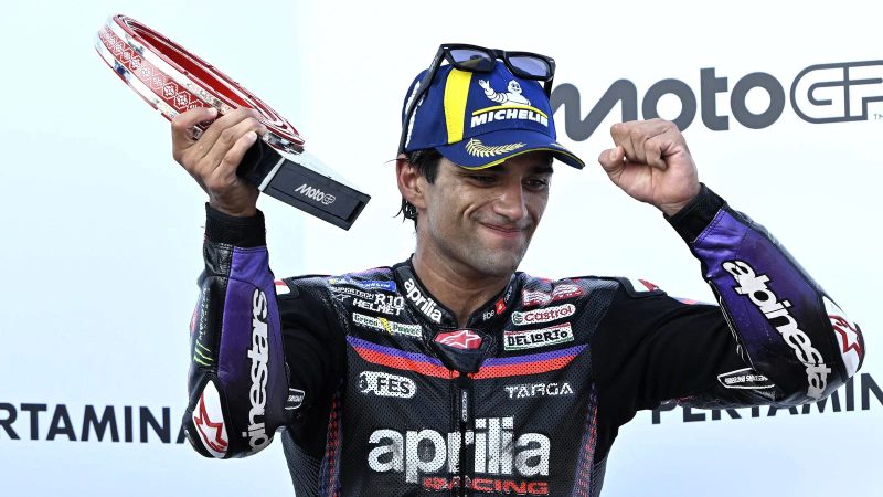 Хорхе Мартин вернул лидерство в MotoGP и назвал день в Индонезии отличным