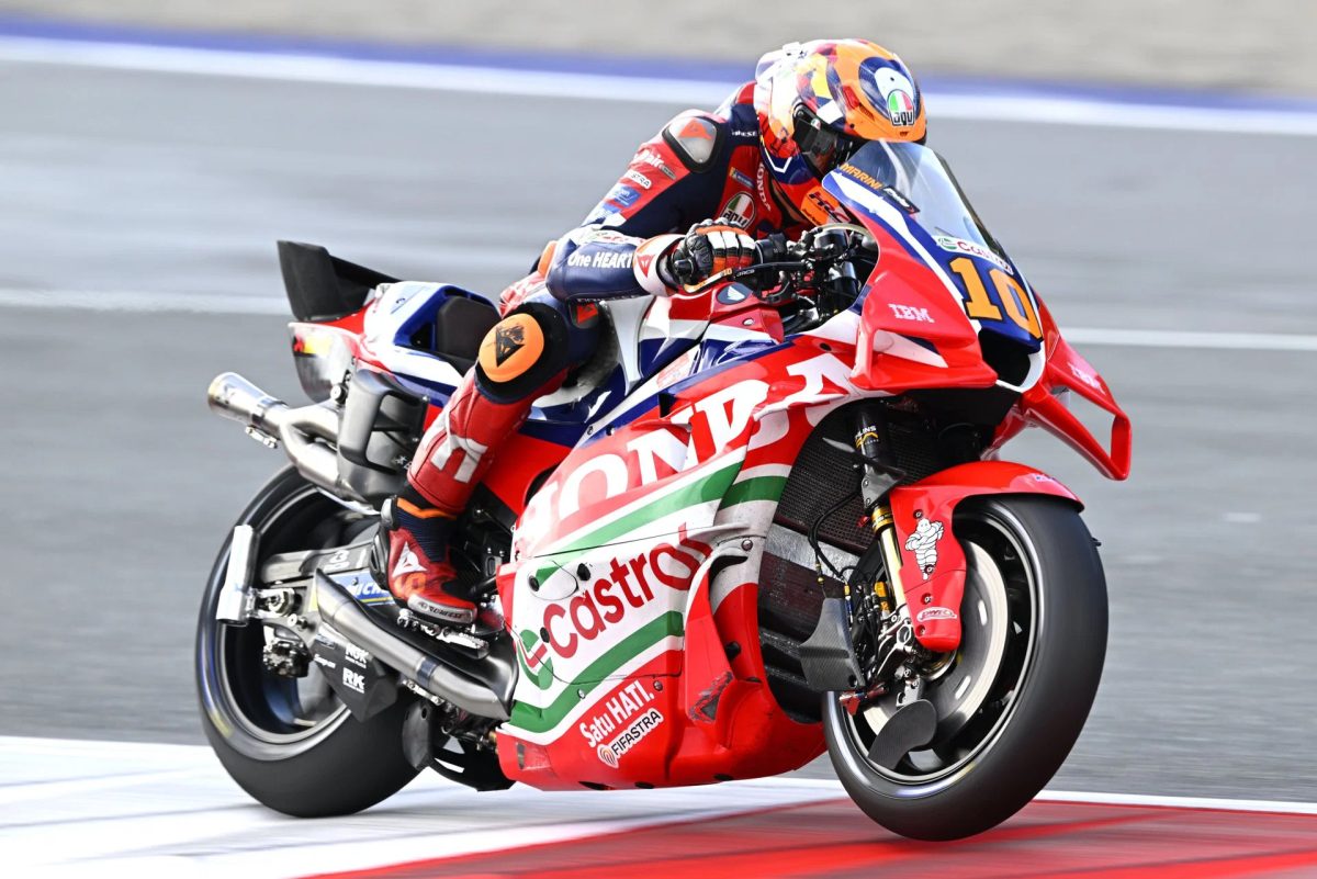 Лука Марини рассказал о боли в груди после удара обломком обтекателя на Гран-при Австрии MotoGP