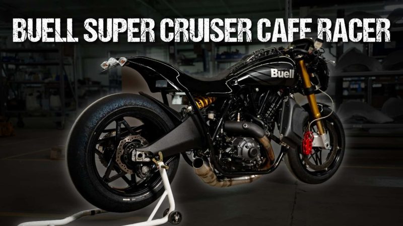 Buell показала кафе-рейсер с V-twin и 200 л. с. — а затем заявила, что не будет его выпускать
