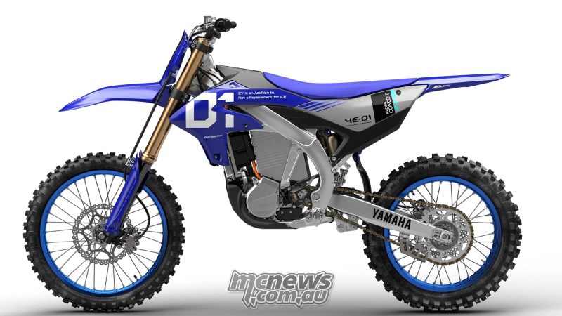 Электрический Yamaha YE-01 выйдет на трассу MXoN 2026
