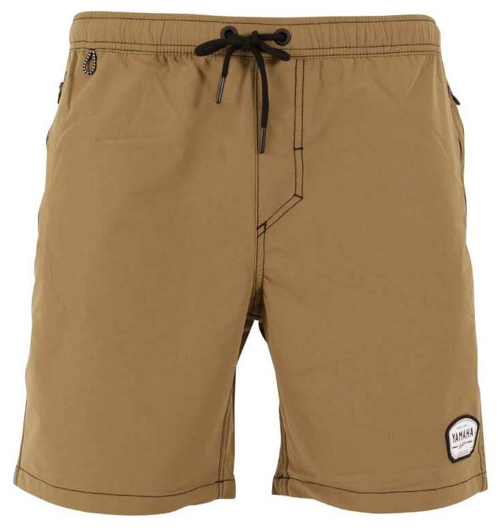 Быстросохнущие шорты Yamaha MC OL Walk Shorts сочетают эластичную ткань, пояс на резинке и несколько карманов.
