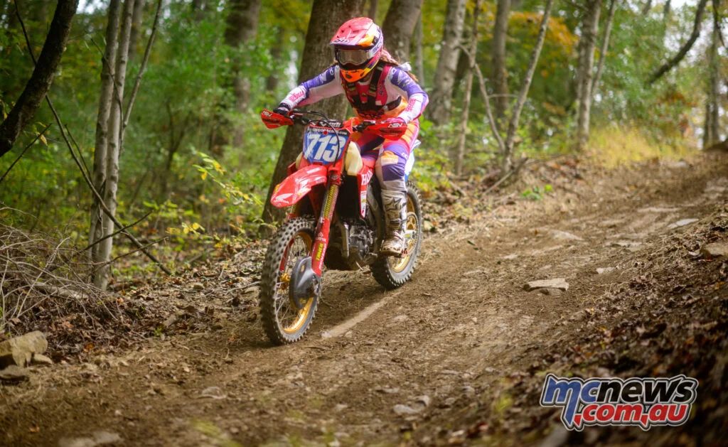 Тайла Джонс (Phoenix Racing Honda) поднялась на вершину подиума WXC на 11-м этапе – изображение Mack Faint