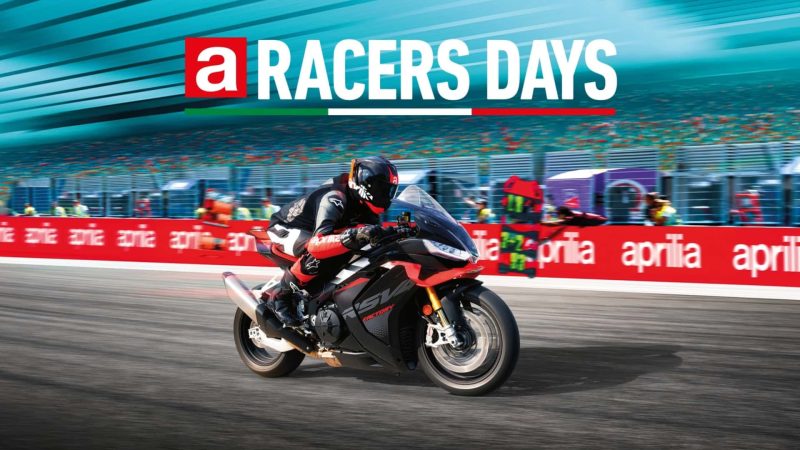Aprilia Racers Days выглядит как летний трек-дэй-лагерь для взрослых