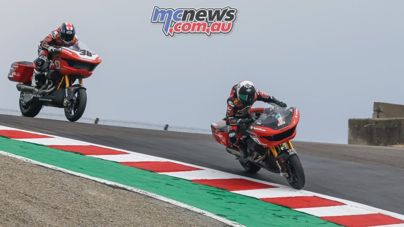 King of the Baggers: победный уик-энд Harley на Laguna Seca
