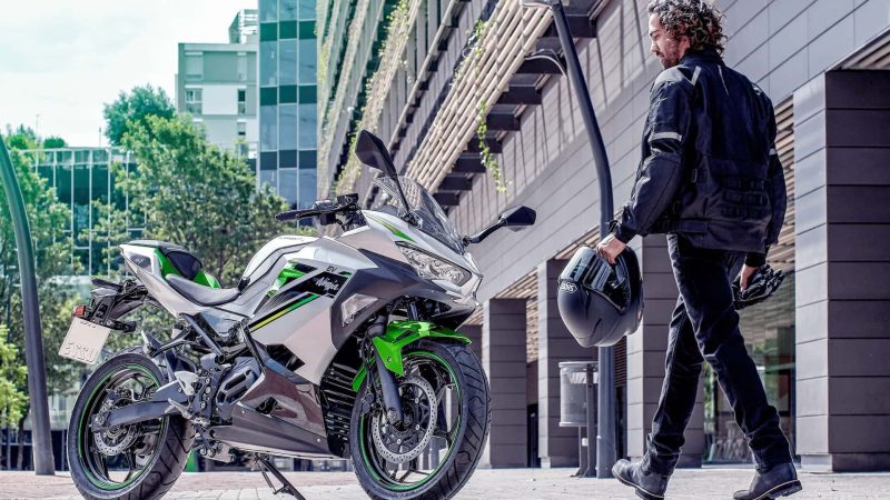 Kawasaki почти не изменила свой электрический Ninja в 2027 году
