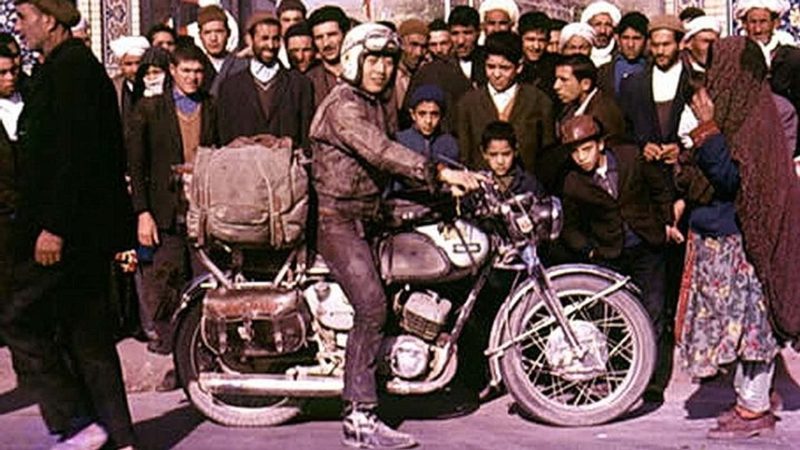 За 40 лет до Эвана Макгрегора и Чарли Бурмана этот человек объехал мир на мотоцикле Yamaha