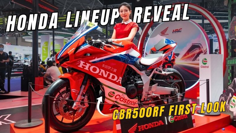 Honda показала CBR500R FOUR с крылышками