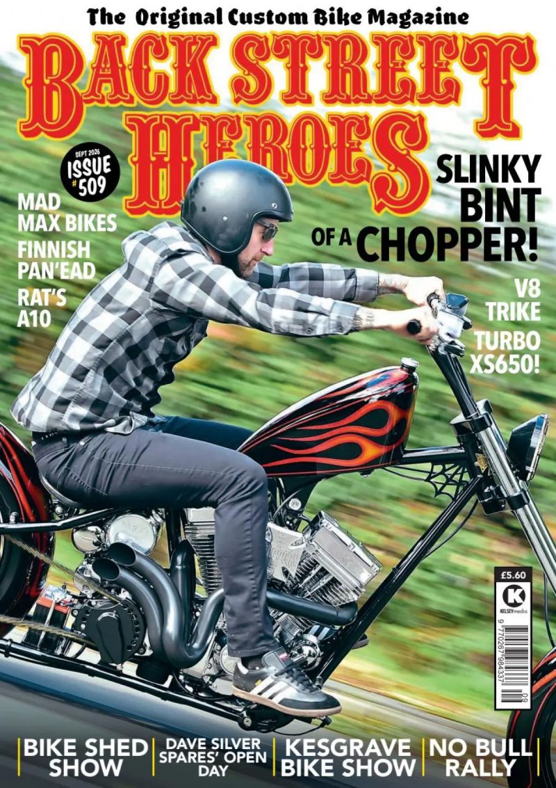 Винтажные кастомы в сентябрьском Back Street Heroes