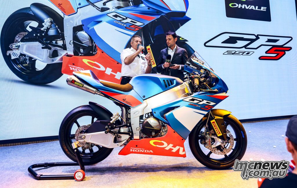 Ohvale GP-5 250 был представлен во время Ohvale Guangzhou Supercup 2026 в Китае.