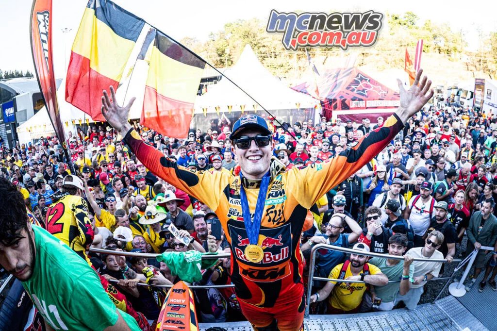 Лукас Кунен сыграл ключевую роль в победе Бельгии на Motocross of Nations 2026 в Эрне
