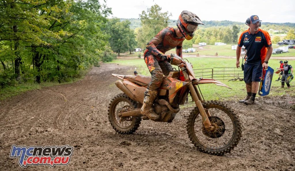 Грант Дэвис (FMF KTM Factory Racing) лидировал от старта до финиша на The Wiseco John Penton GNCC