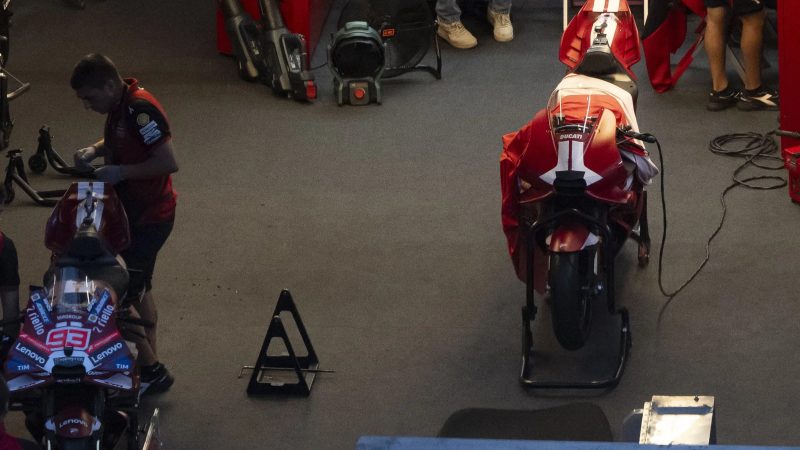 Тест Pirelli в MotoGP показал Ducati новый прототип 850cc более крупным планом