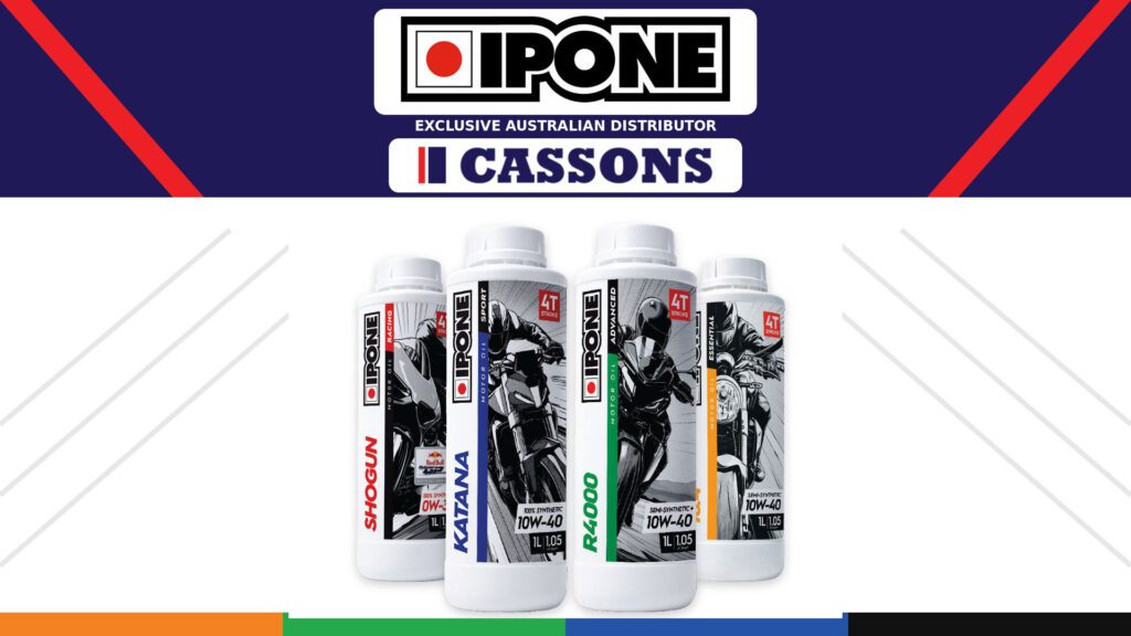 Цветовая линейка мотоциклетных масел IPONE Racing, Sport, Advanced и Essential теперь распространяется в Австралии через