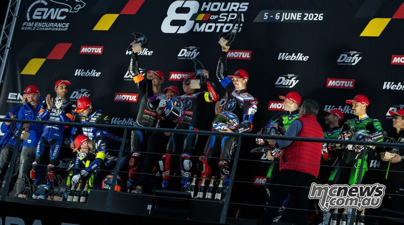 BMW отвечает на разочарование в Ле-Мане победой в 8 Hours of Spa Motos