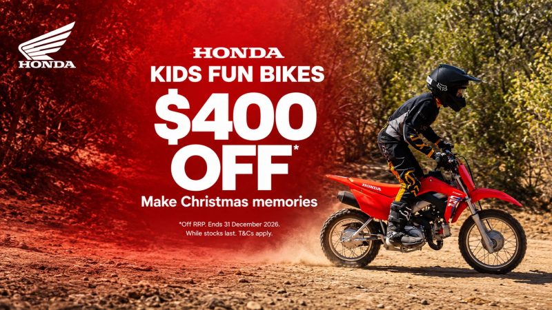 Honda снизила цену на Kids Fun Bikes на $400
