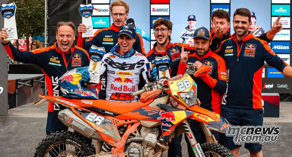 Домашний Гран-при, победа в пятничном Super Test, две победы в EnduroGP и две победы в Enduro1 сделали Олиану почти