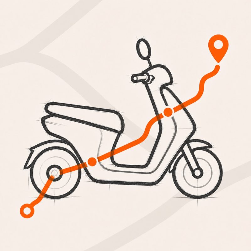 2W Route Planner: навигатор для электроскутеров и мотоциклов