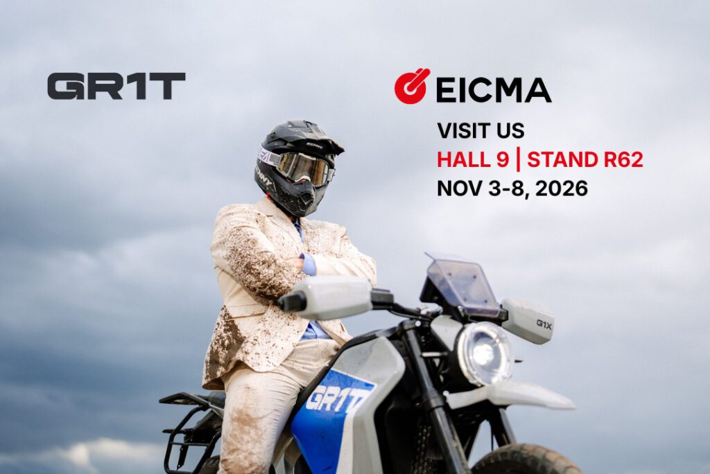 GR1T Motorcycles возвращается на EICMA 2026 с двумя новыми прототипами: G1XR Raider и G1M Mission