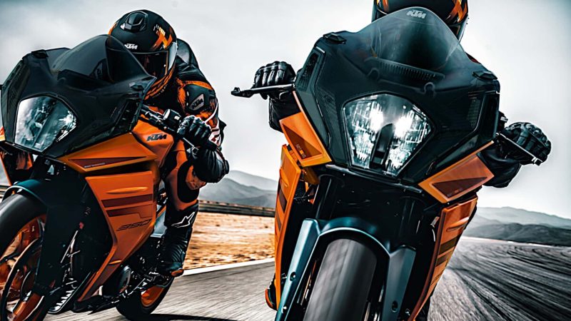 Два совершенно новых спортбайка KTM уже на подходе