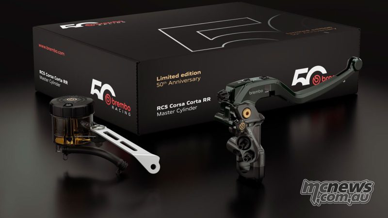 Brembo 50th Anniversary RCS Corsa Corta RR поступает в Австралию