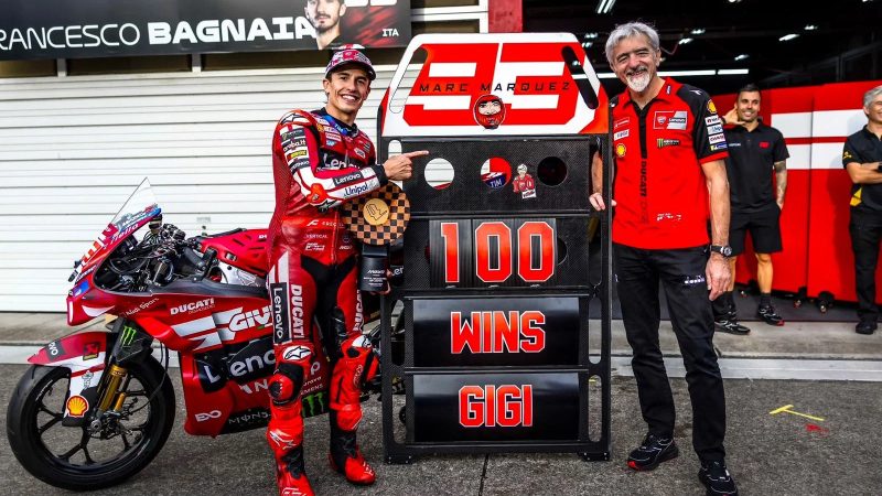 Маркес принес Ducati 100-ю победу в MotoGP