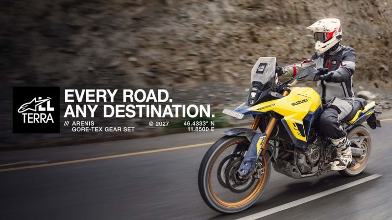 Alpinestars показала коллекцию All-Terra 2027 для приключений вне асфальта
