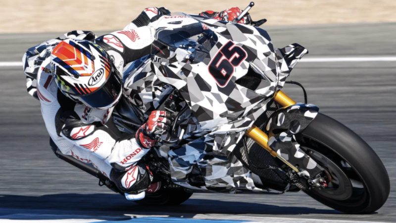 Новый Honda CBR1000RR-R Fireblade замечен во время тестов