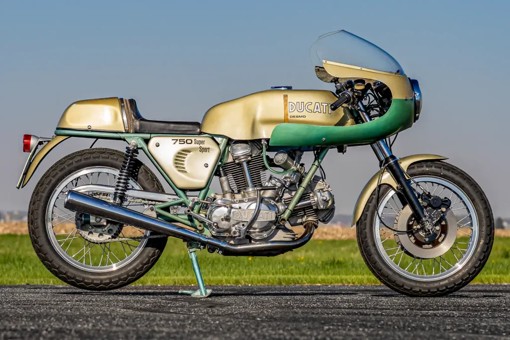 1974 Ducati 750 SS Green Frame выйдет на аукцион Mecum в Монтерее