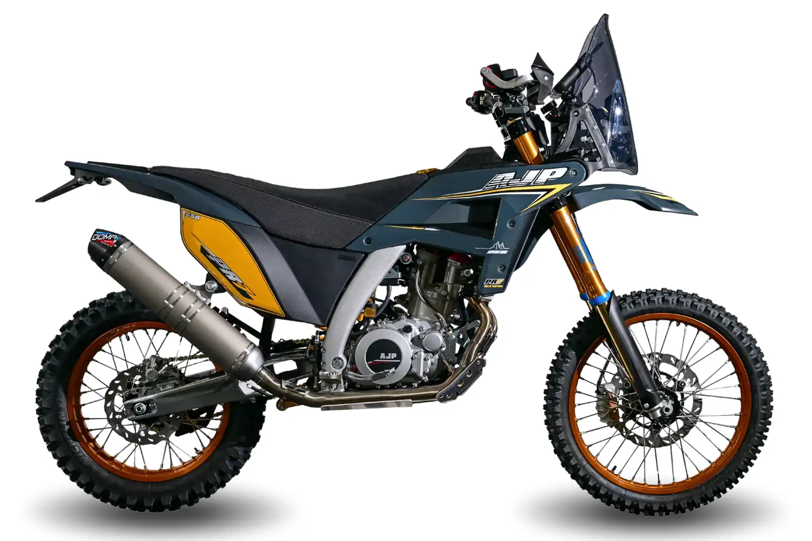 2027 AJP PR7: 9 фактов о раллийном adventure-мотоцикле