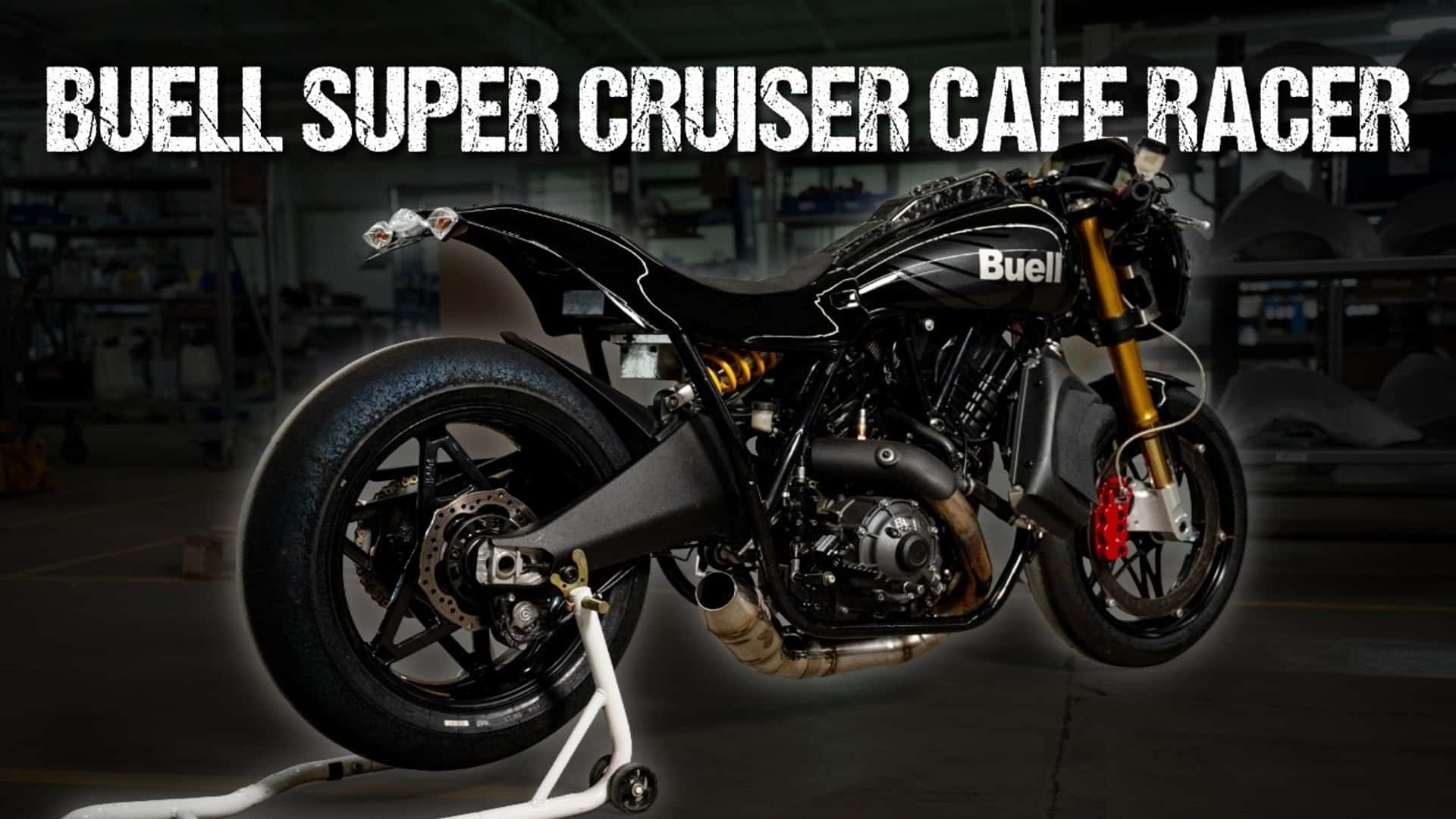 Buell показала кафе-рейсер с V-twin и 200 л. с. — а затем заявила, что не будет его выпускать