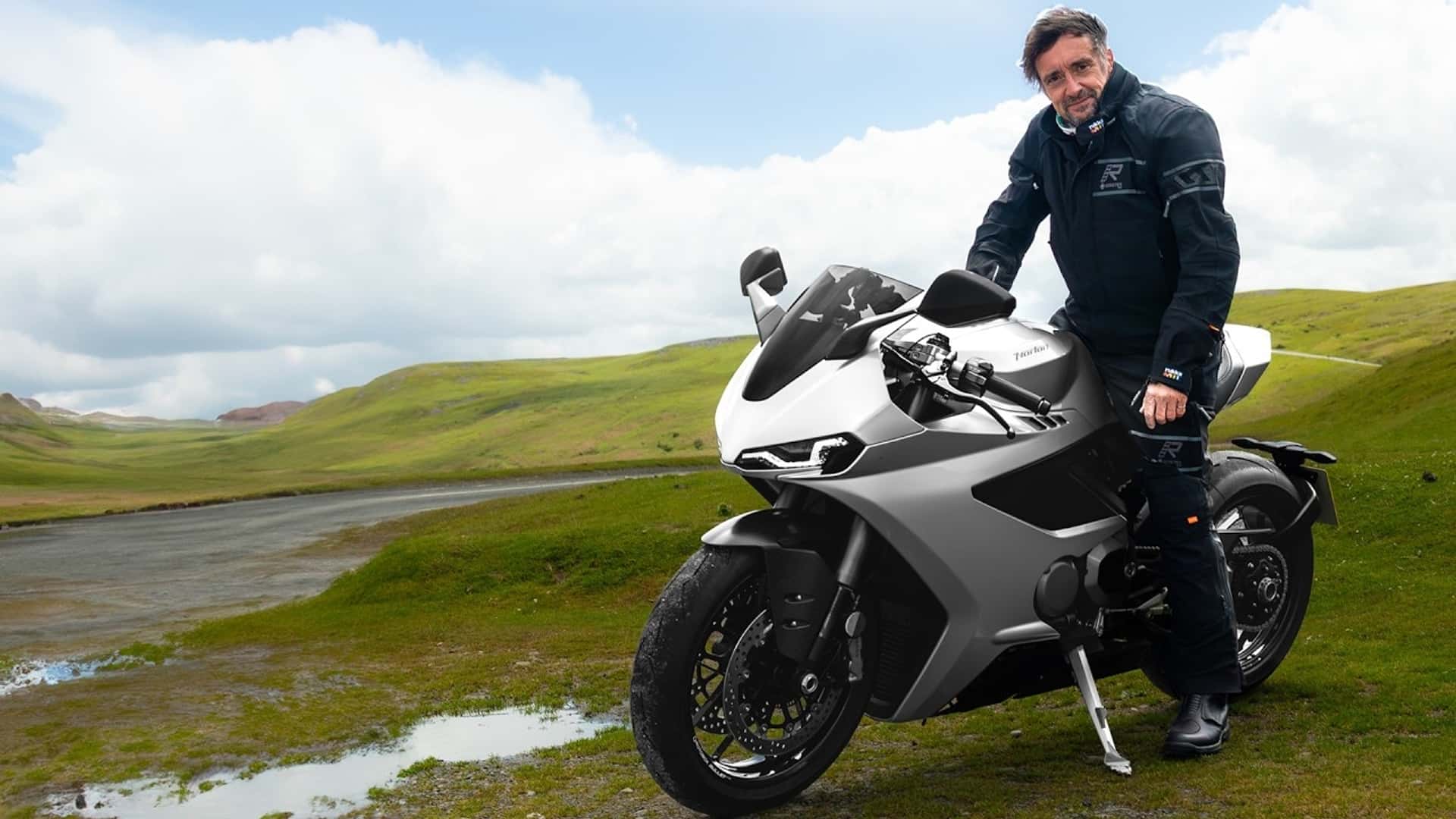 Что Ричард Хаммонд думает о новом супербайке Norton Manx R