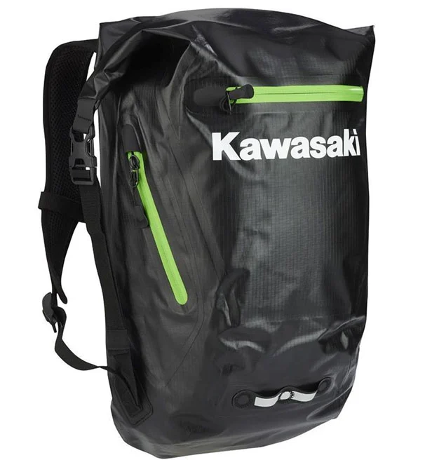 Рюкзак Kawasaki OGIO All Elements объемом 26 литров оснащен водонепроницаемым основным отделением с рулонным верхом и