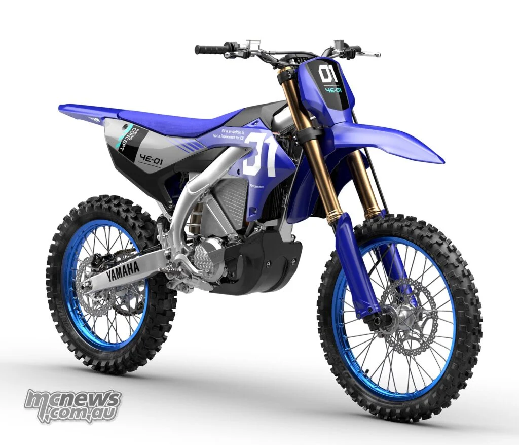 Электрический Yamaha YE-01 выйдет на трассу MXoN 2026
