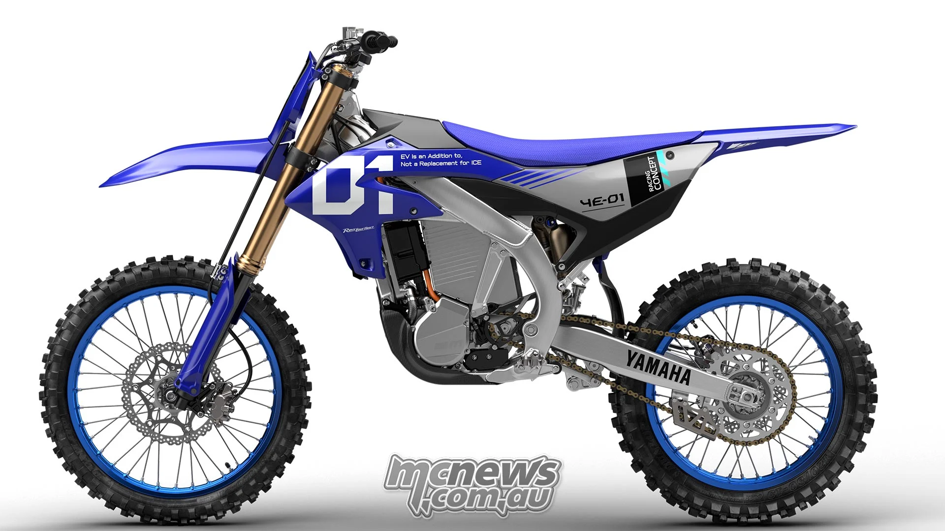 Электрический Yamaha YE-01 выйдет на трассу MXoN 2026