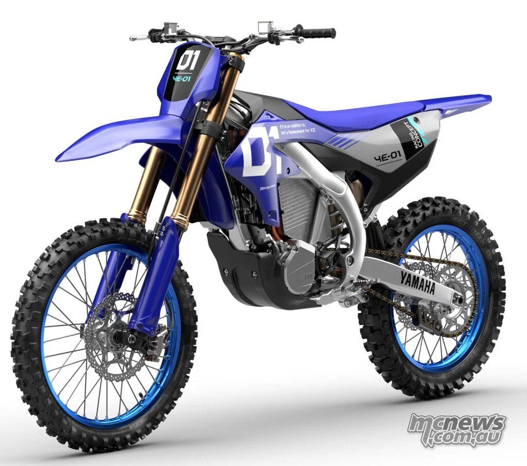 YE-01 выйдет на показательный заезд на Motocross of Nations 2026 в Эрне, Франция