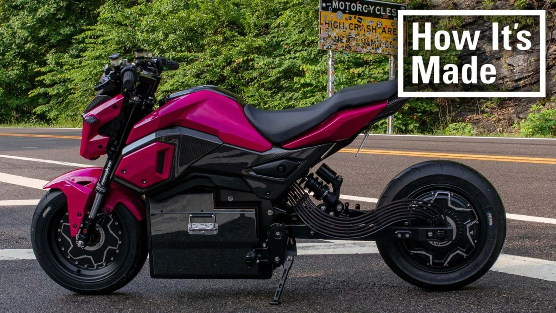 Этот электрический Honda Grom оснащён мотор-колесом и выдаёт невероятную мощность. Вот как его построили