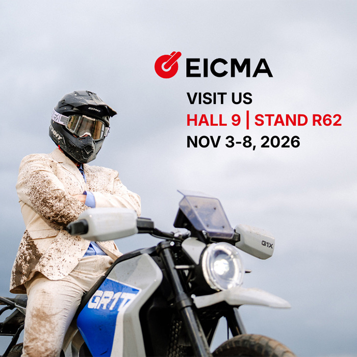 GR1T Motorcycles возвращается на EICMA 2026 с двумя новыми прототипами: G1XR Raider и G1M Mission