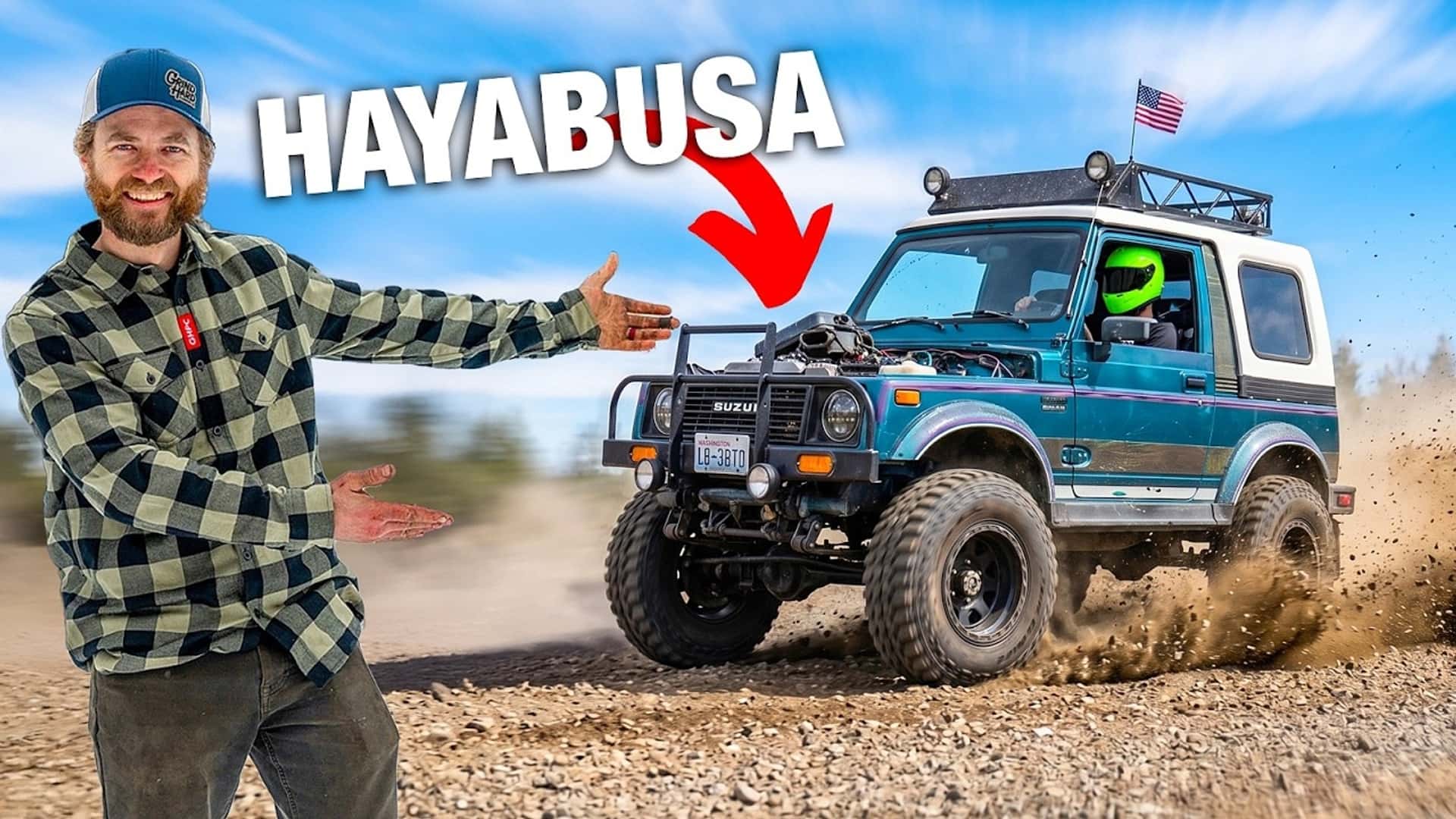 Имеет ли смысл внедорожный Suzuki с мотором супербайка? Да