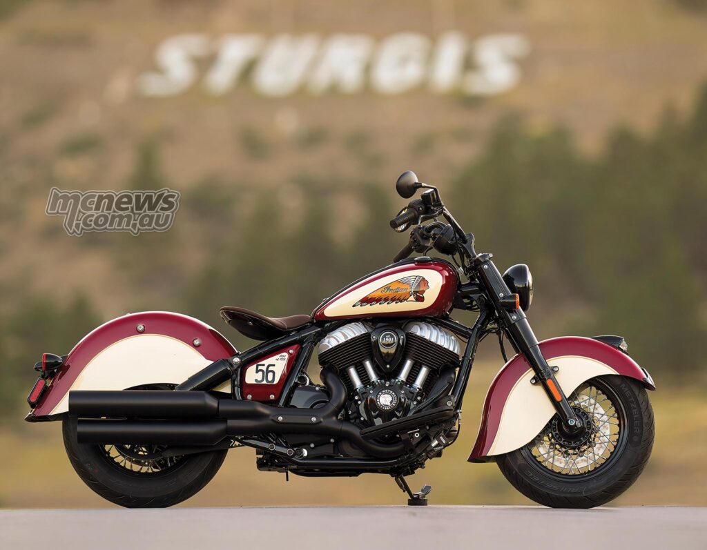 Показанная на 86-м моторалли Sturgis Motorcycle Rally лимитированная версия Chief отдает дань роли Indian Motorcycle в