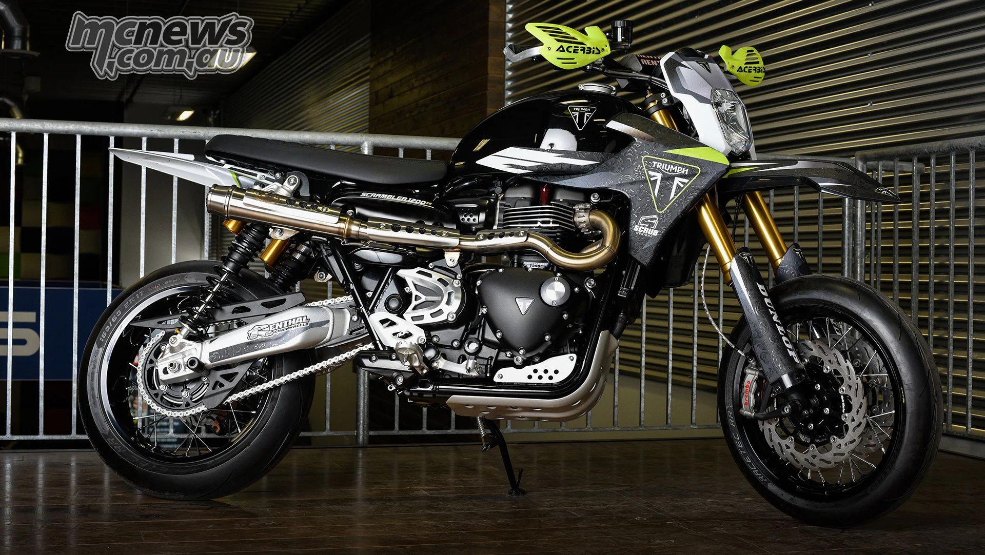 Канада: Scrambler 1200 XE в формате супермо́то