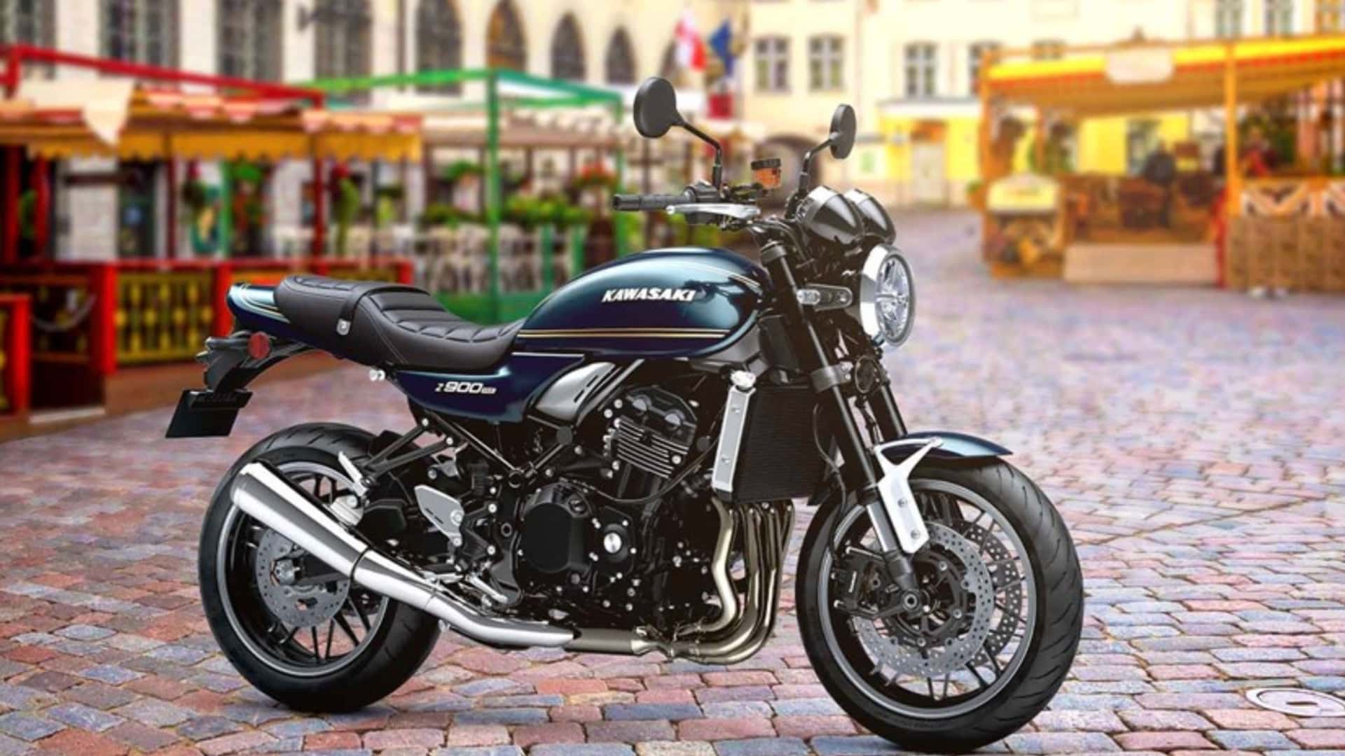 Kawasaki спрятала спортбайк без обтекателя в лучшую ретро-окраску