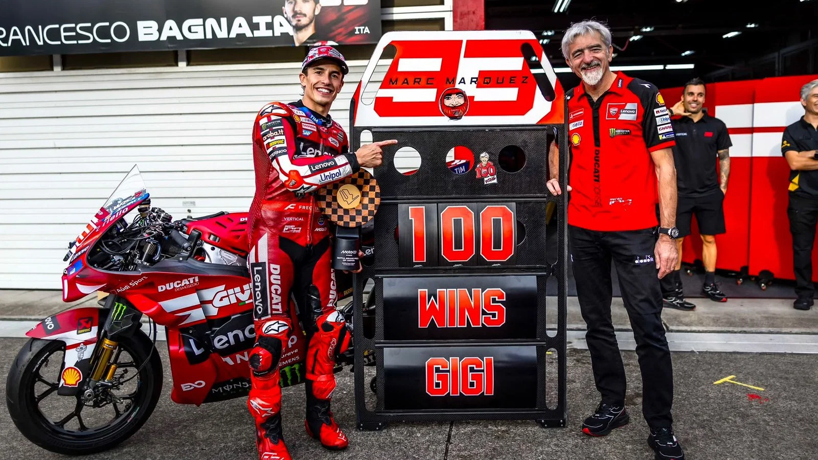 Маркес принес Ducati 100-ю победу в MotoGP