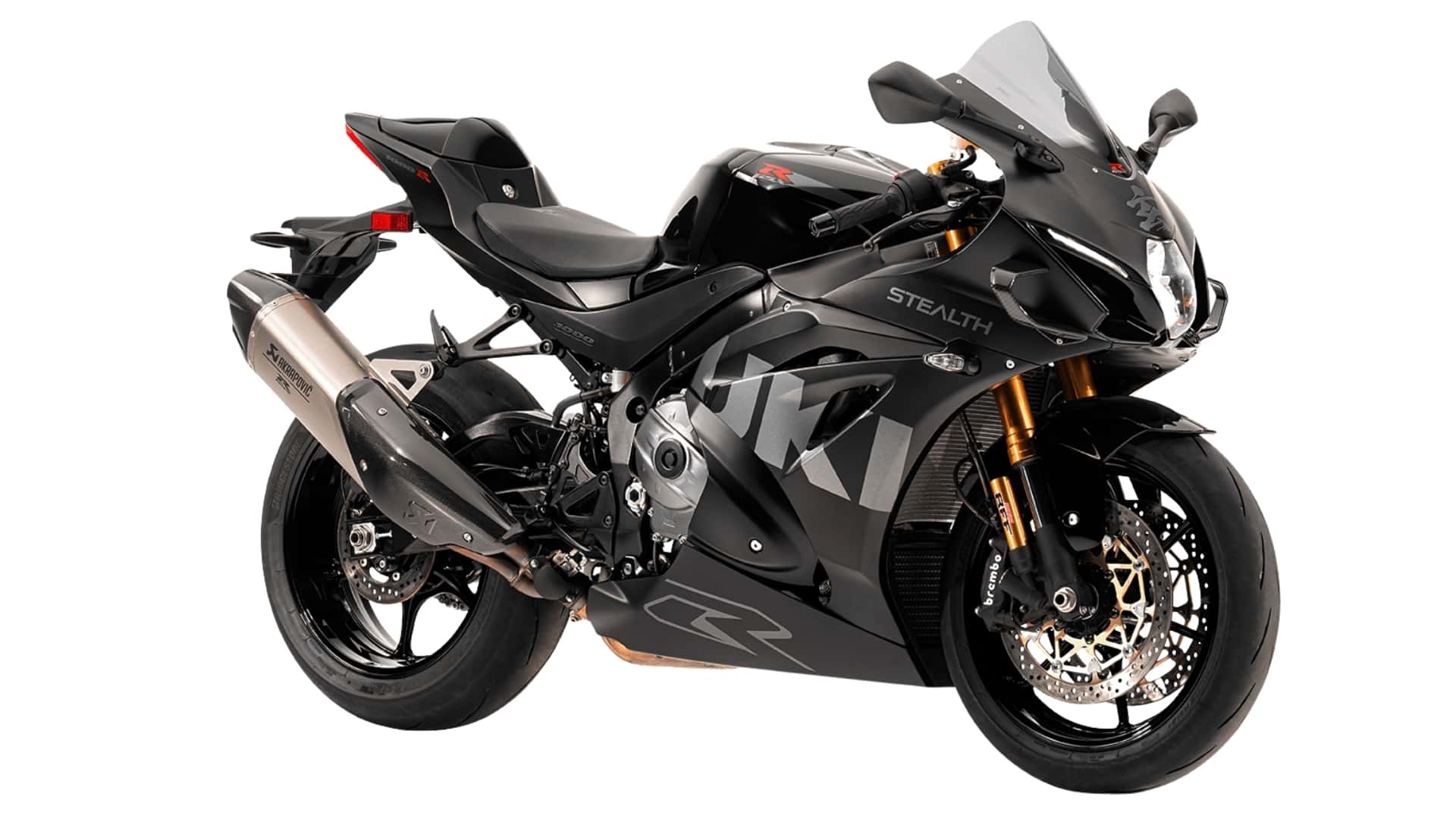 Полюбуйтесь на затемнённую Suzuki GSXR1000R Stealth Limited Edition. Не для всех.