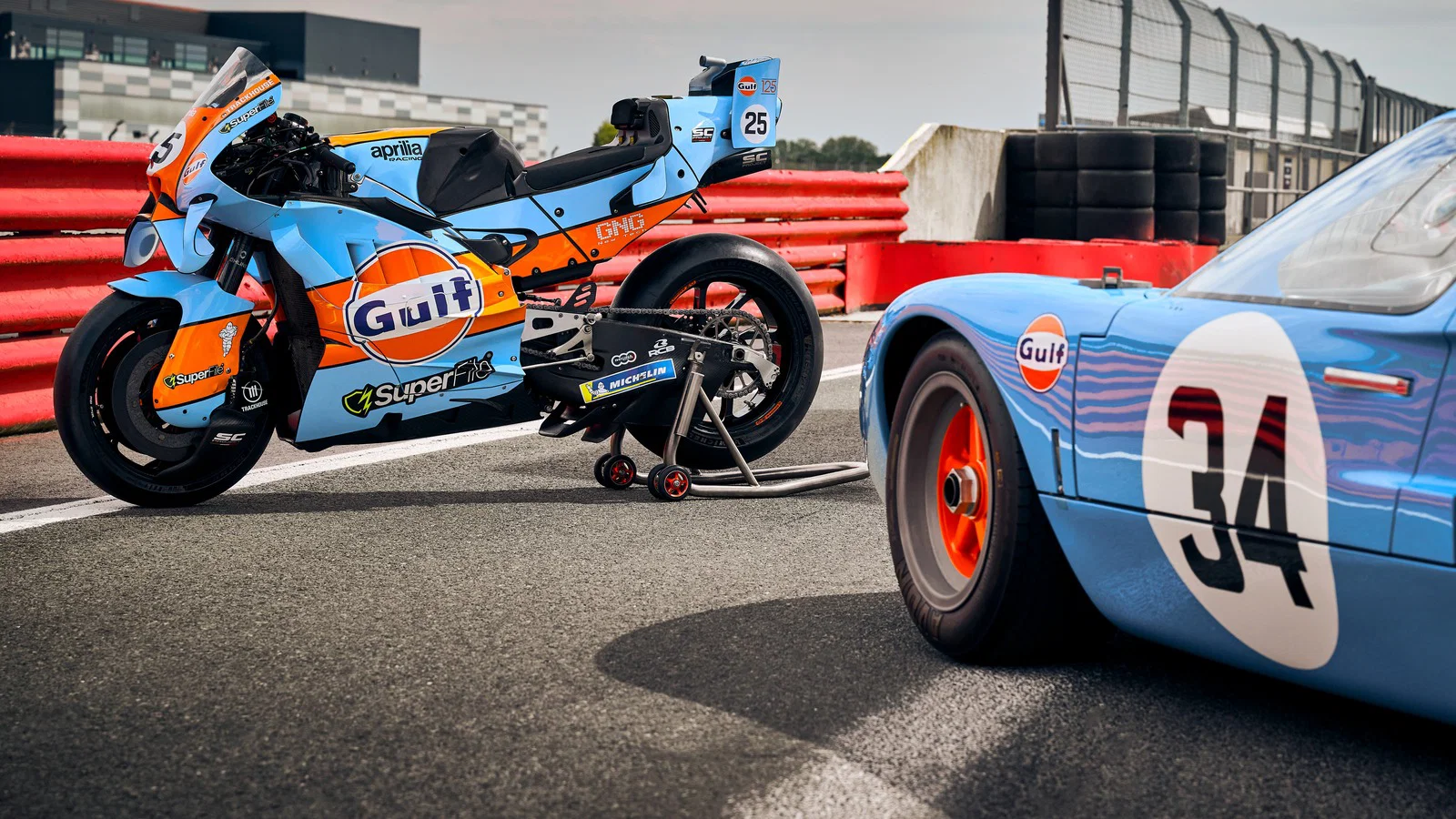 Trackhouse представила ливрею Gulf для MotoGP в стиле Ford GT40