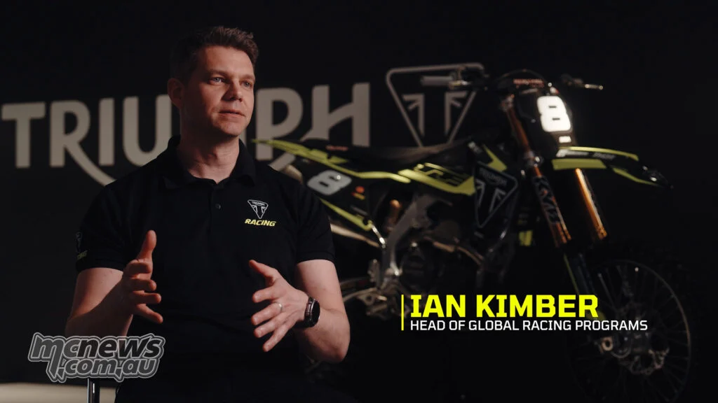 Иан Кимбер, руководитель глобальных гоночных программ Triumph Motorcycles, говорит, что работа над офф-роуд-проектом