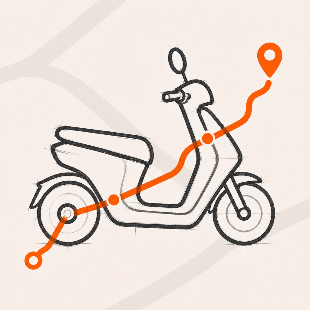 2W Route Planner: навигатор для электроскутеров и мотоциклов